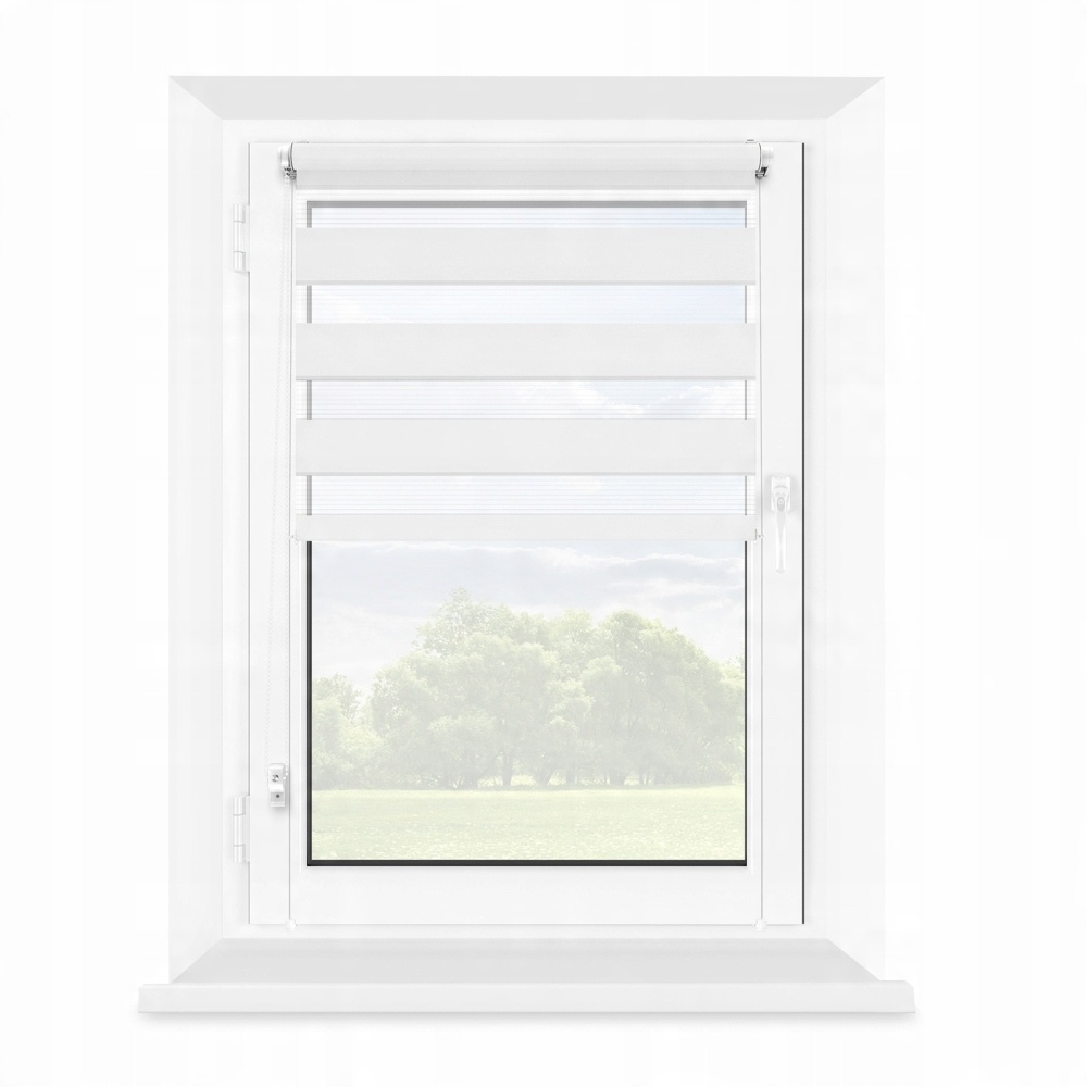 

Roleta Noc Dzień 66X215CM Wymiar Biały