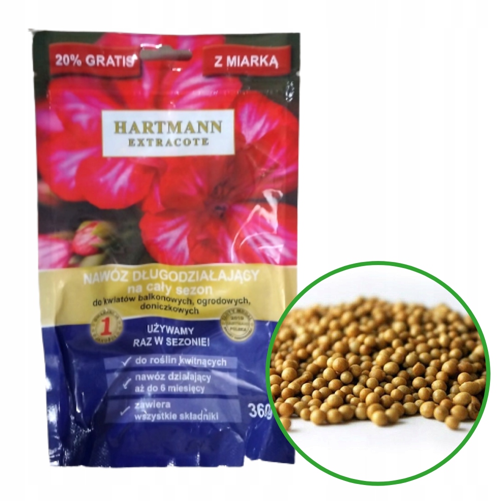 

Nawóz Extracote Osmocote 14-09-14 Prof. 5-6M 360G