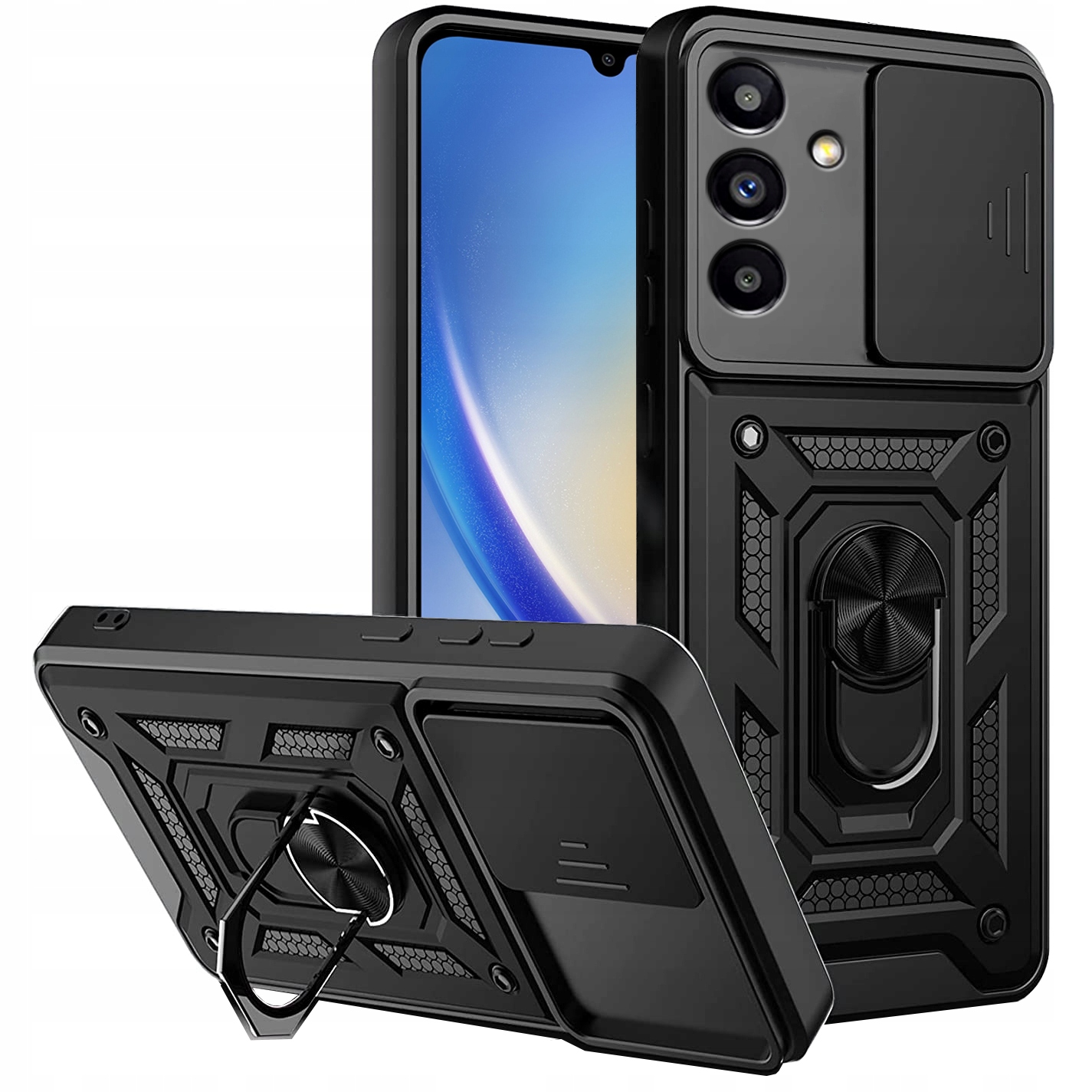 

Etui Pancerne do Samsung A14 4G A14 5G Szkło