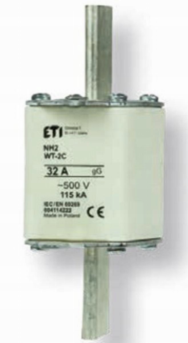 

Wkładka topikowa szybka NH2/WT-2C gF 100A 500V Eti