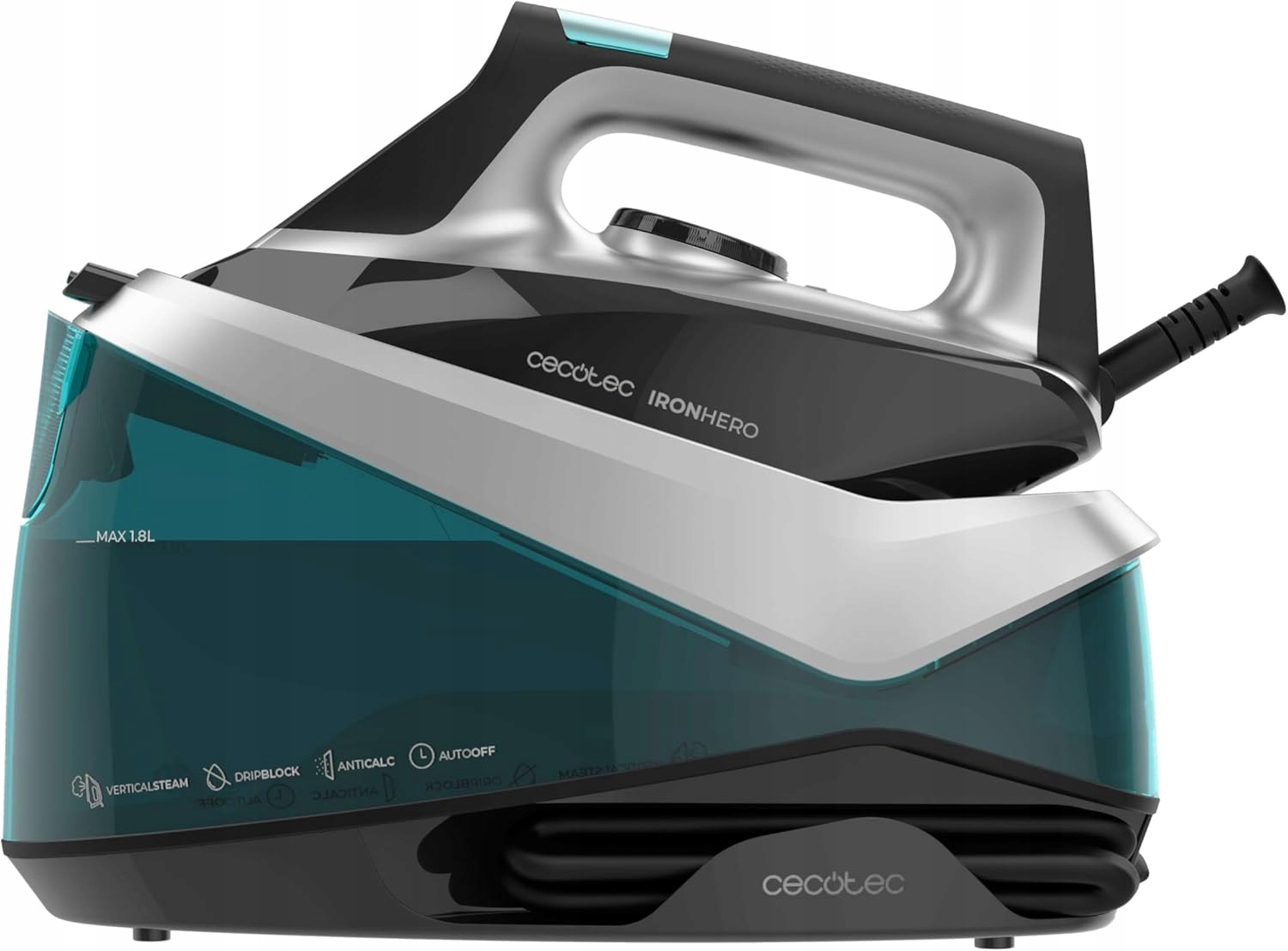 Parní Stanice Pro Žehlení 2800 W 135 g/min 360 g/min Keramická Noha