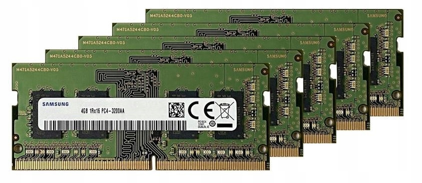 

Pamięć Ram do laptopa 4GB DDR4 Sodimm 3200MHz