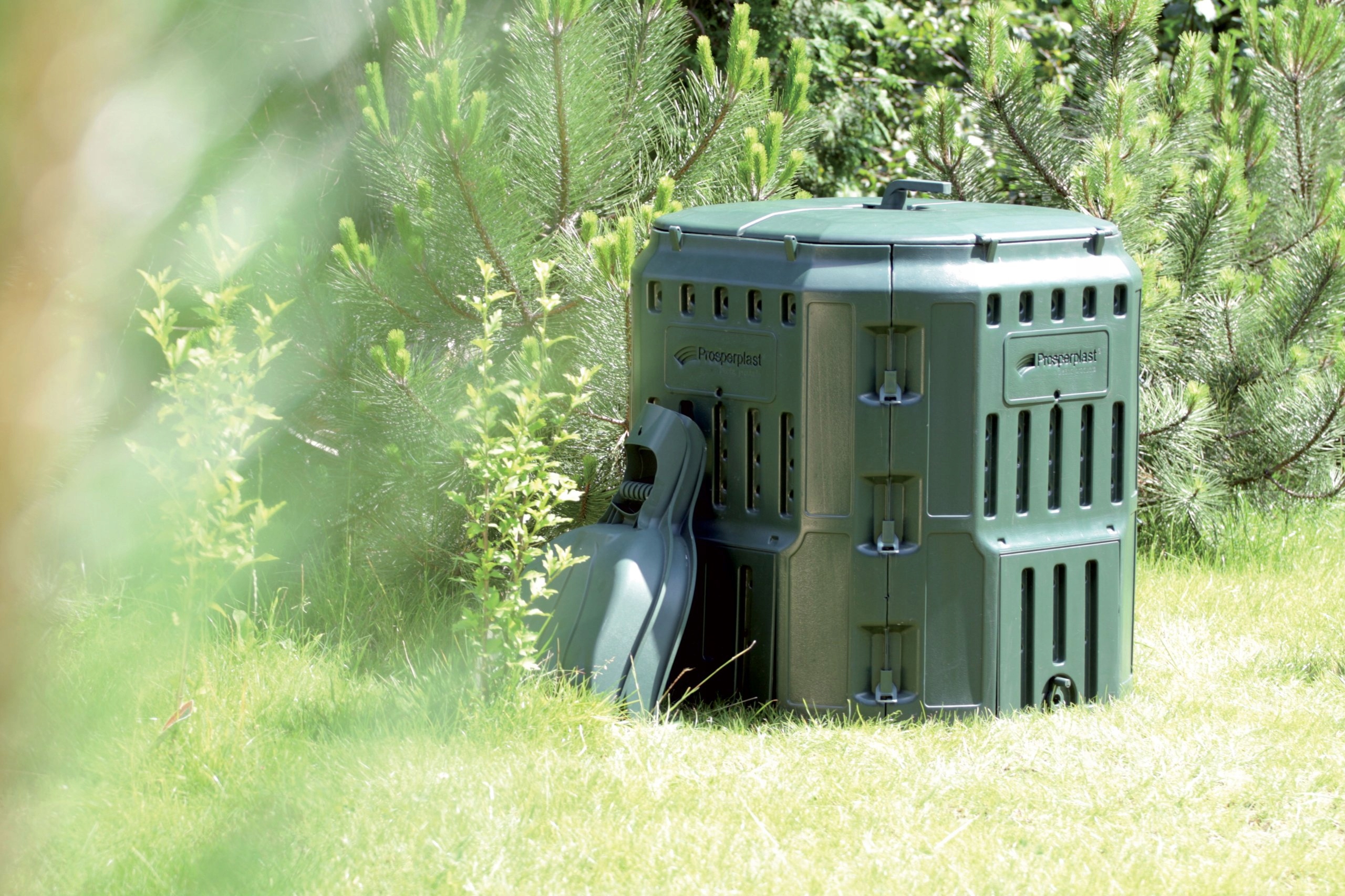 TERMO KOMPOSTOWNIK 340L ZIELONY IKB340 Wysokość produktu 83 cm