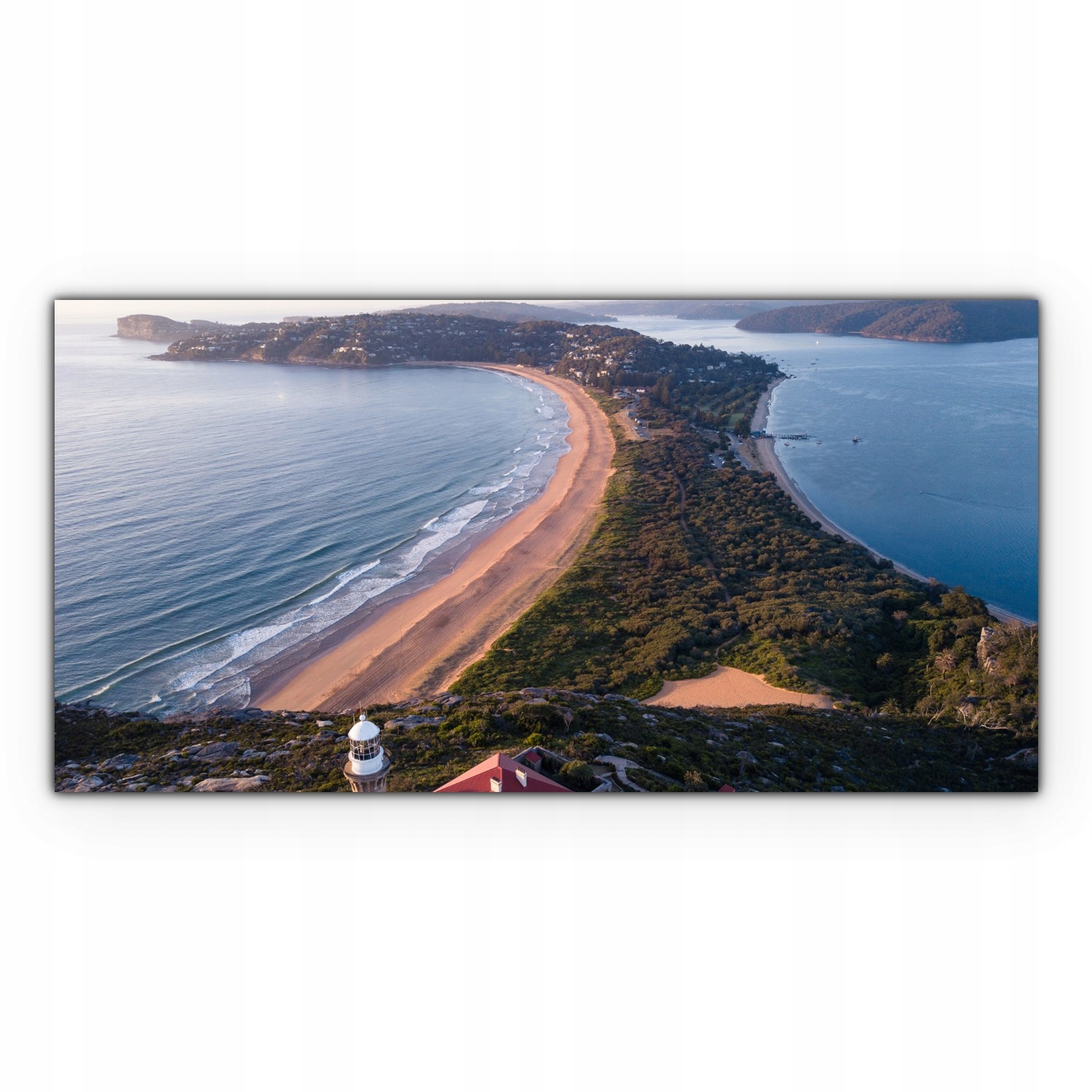 

foto-obraz na płótnie 100x50 Latarnia Morska Morze