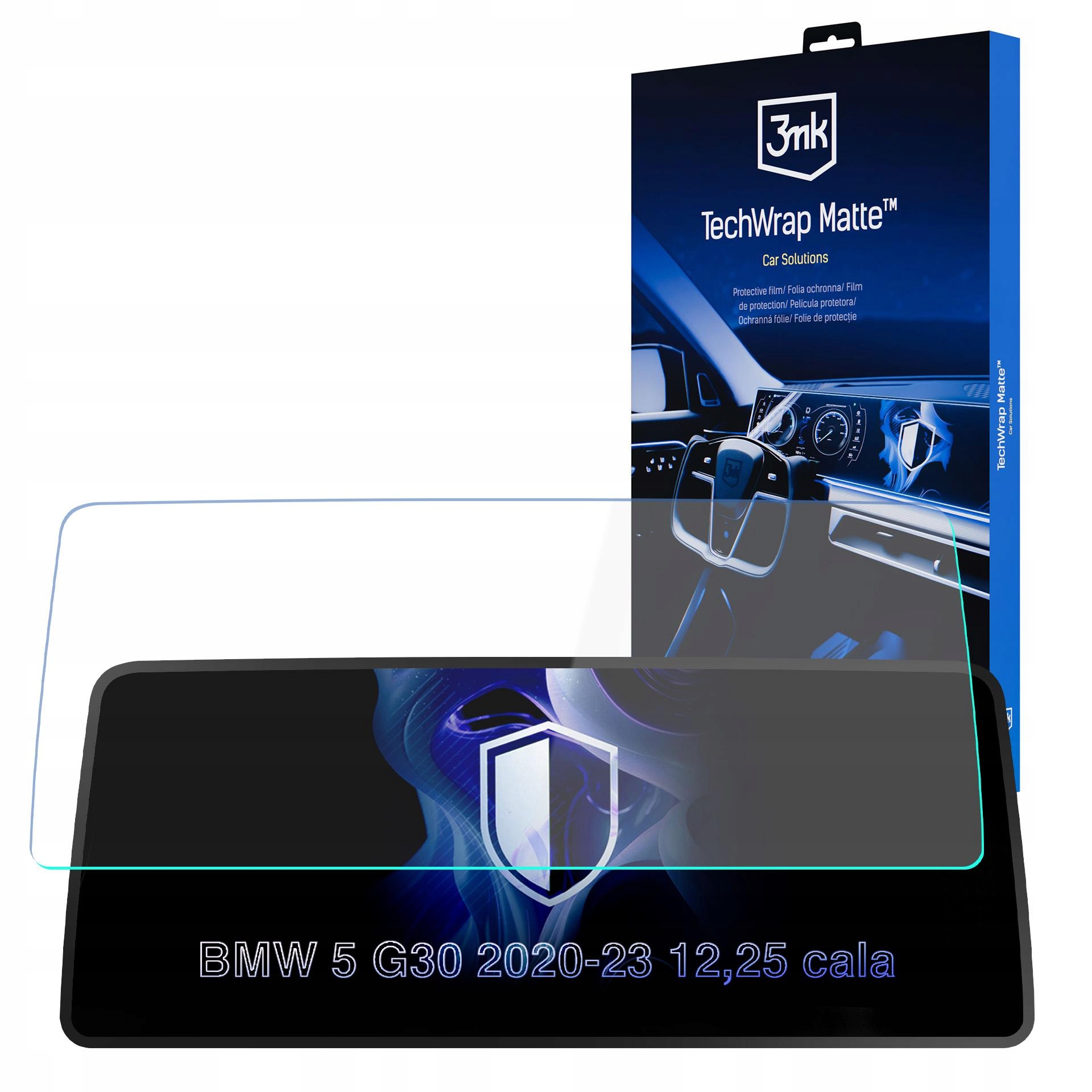 Folia ochronna na ekran nawigacji do Bmw 5 G30 2020-23 3mk TechWrap