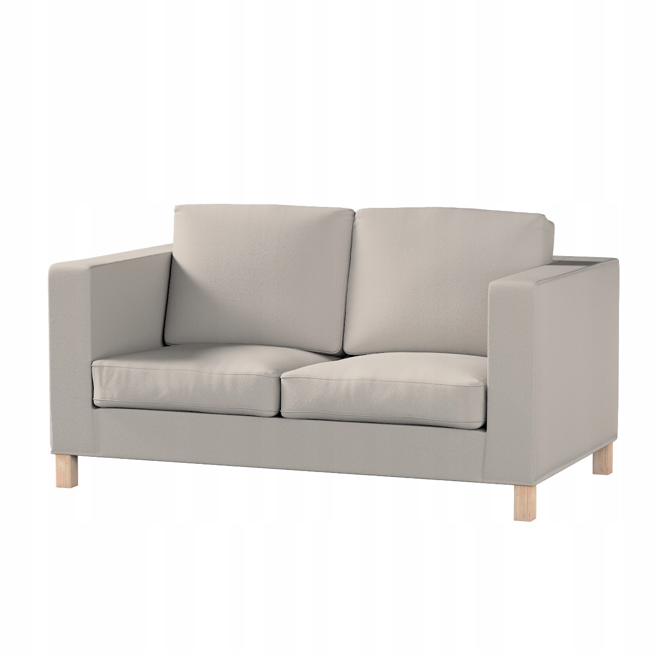 Potah na pohovku Karlanda 2-místný nerozkládací Ikea světle béžová bukla