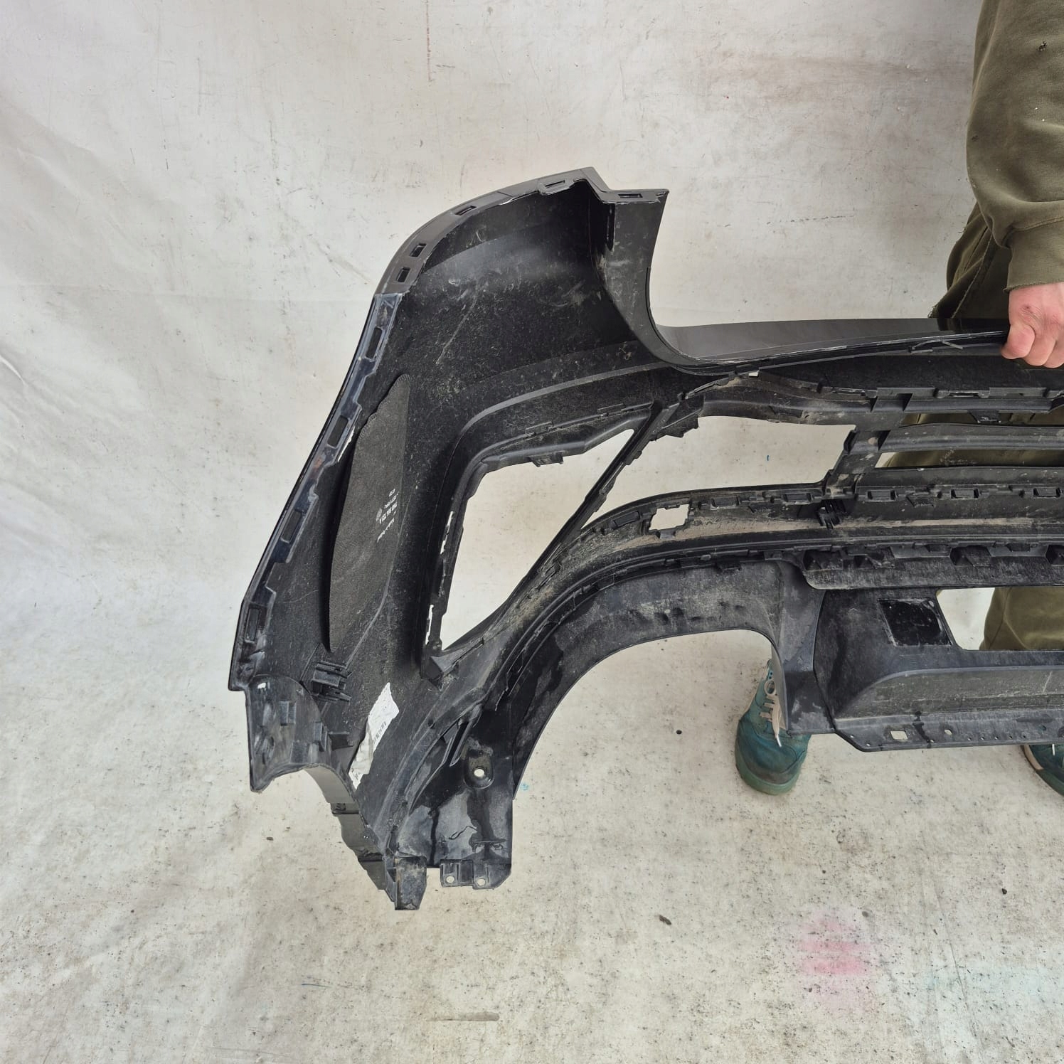 VW T-ROC R-LINE LIFT 21-> bumper rear part rear 6XPDC