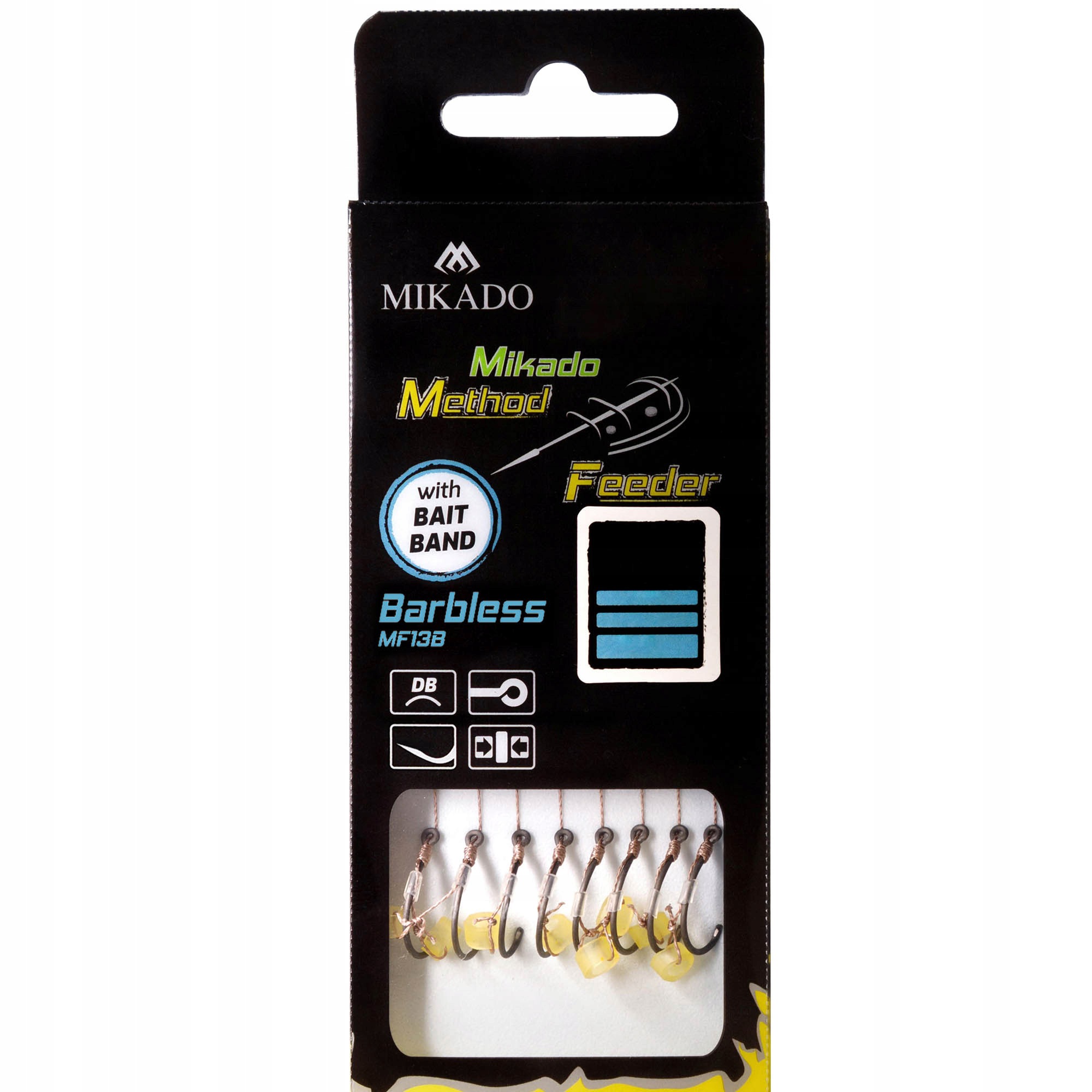 Przypony Mikado Mf Z Gumką Bezzadziorowe Mf138 8 0.14mm 10cm