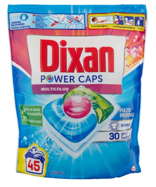 

Dixan Multicolor Kapsułki do Prania 45sztuk Włochy