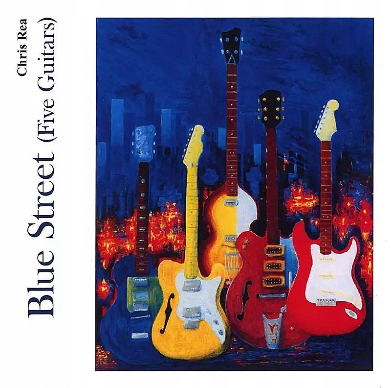 CD Chris Rea: Blue Street (Five Guitars) Standard 2023 edition (five