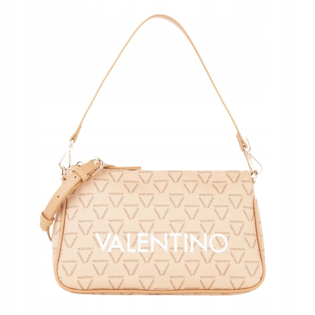 Valentino Malá béžová kabelka přes rameno Liuto