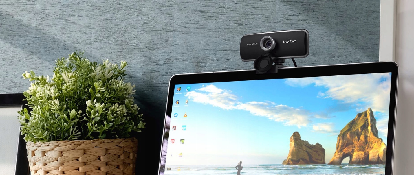 KAMERA INTERNETOWA WBUDOWANY MIKROFON CREATIVE FHD Megapiksele 1080 MP