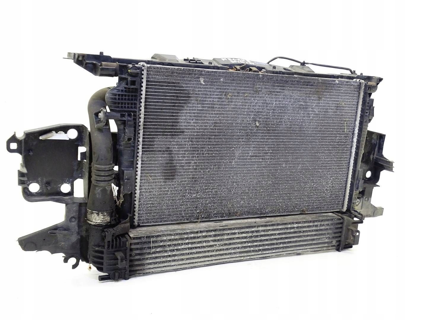 support panel for radiators radiator fan KOMPLET RENAULT MEGANE 3 III 214100016R