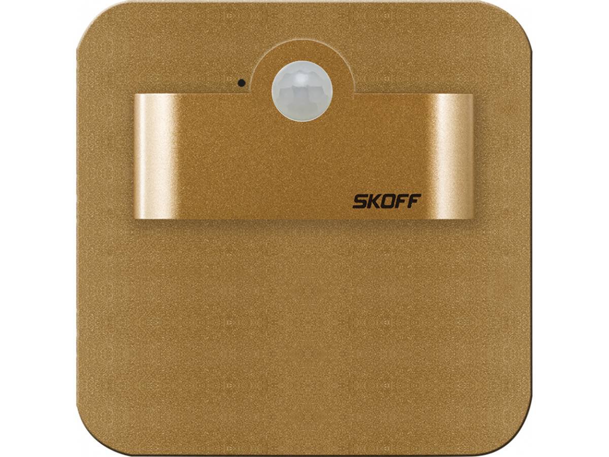 Led svietidlo Mosadz 1W 4000K Salsa Short Pir Skoff