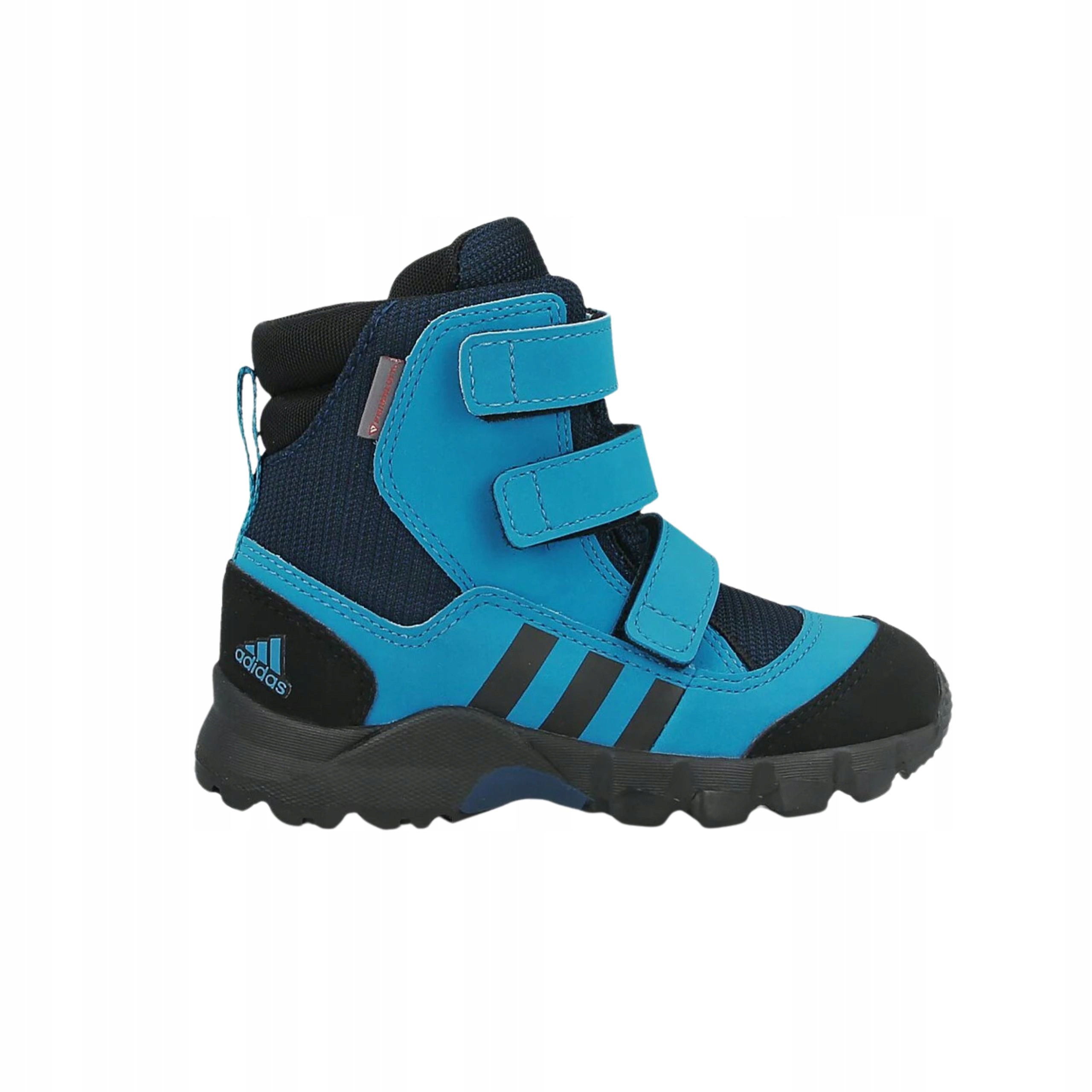 Dziecięce buty zimowe za kostkę niebieskie Adidas Cw Holtanna Snow Cf I 23