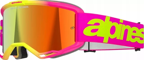 Zrkadlové okuliare Alpinestars Vision 5 Wordmark ružovej farby