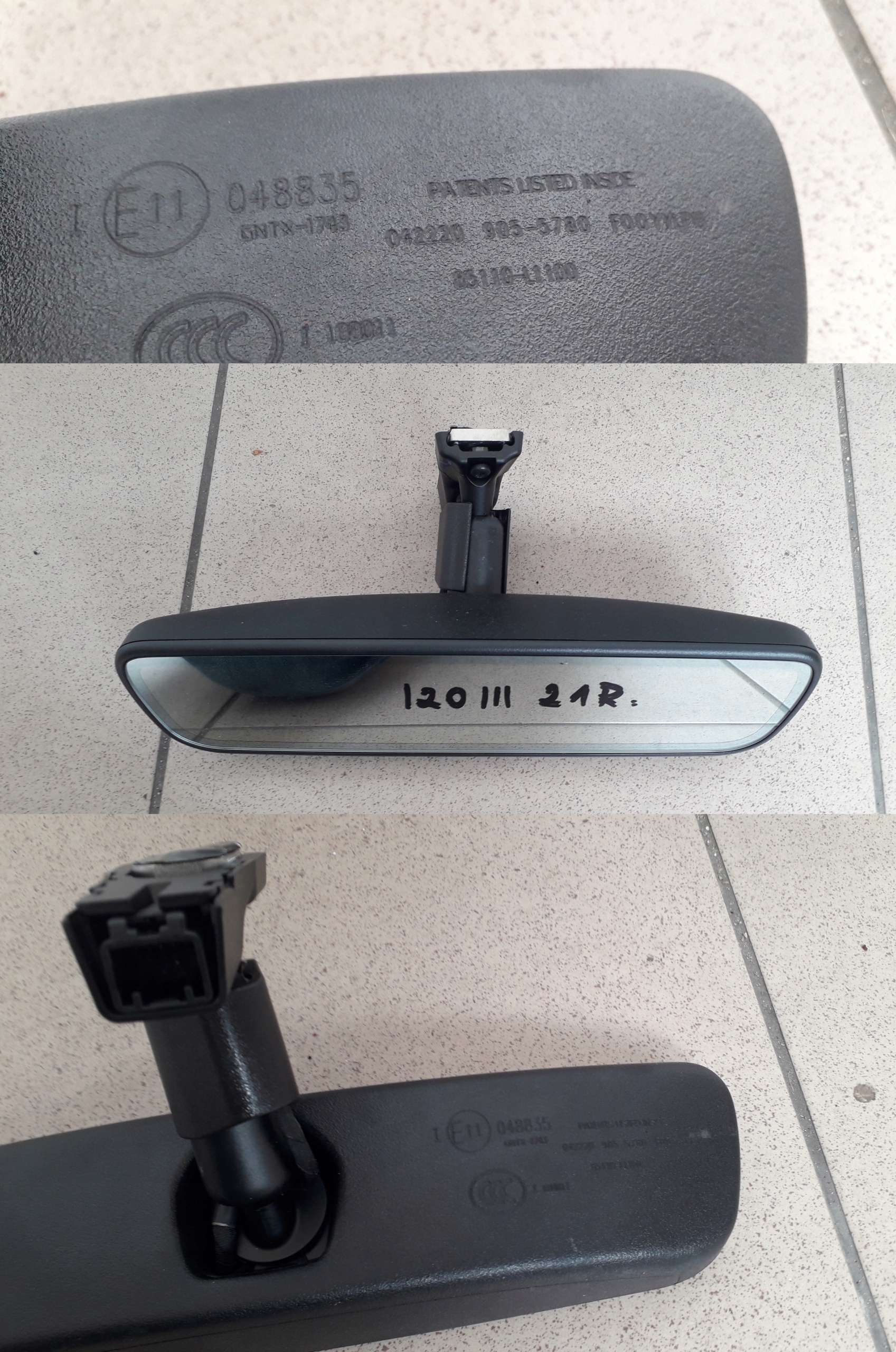 HYUNDAI I20 III 2020 LUSTERKO WEWNETRZNE WSTECZNE