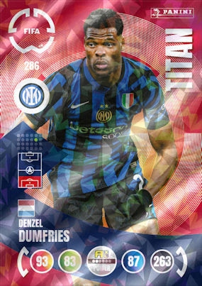 2025 Panini Adrenalyn XL Fifa Club World Cup 286 Denzel Dumfries