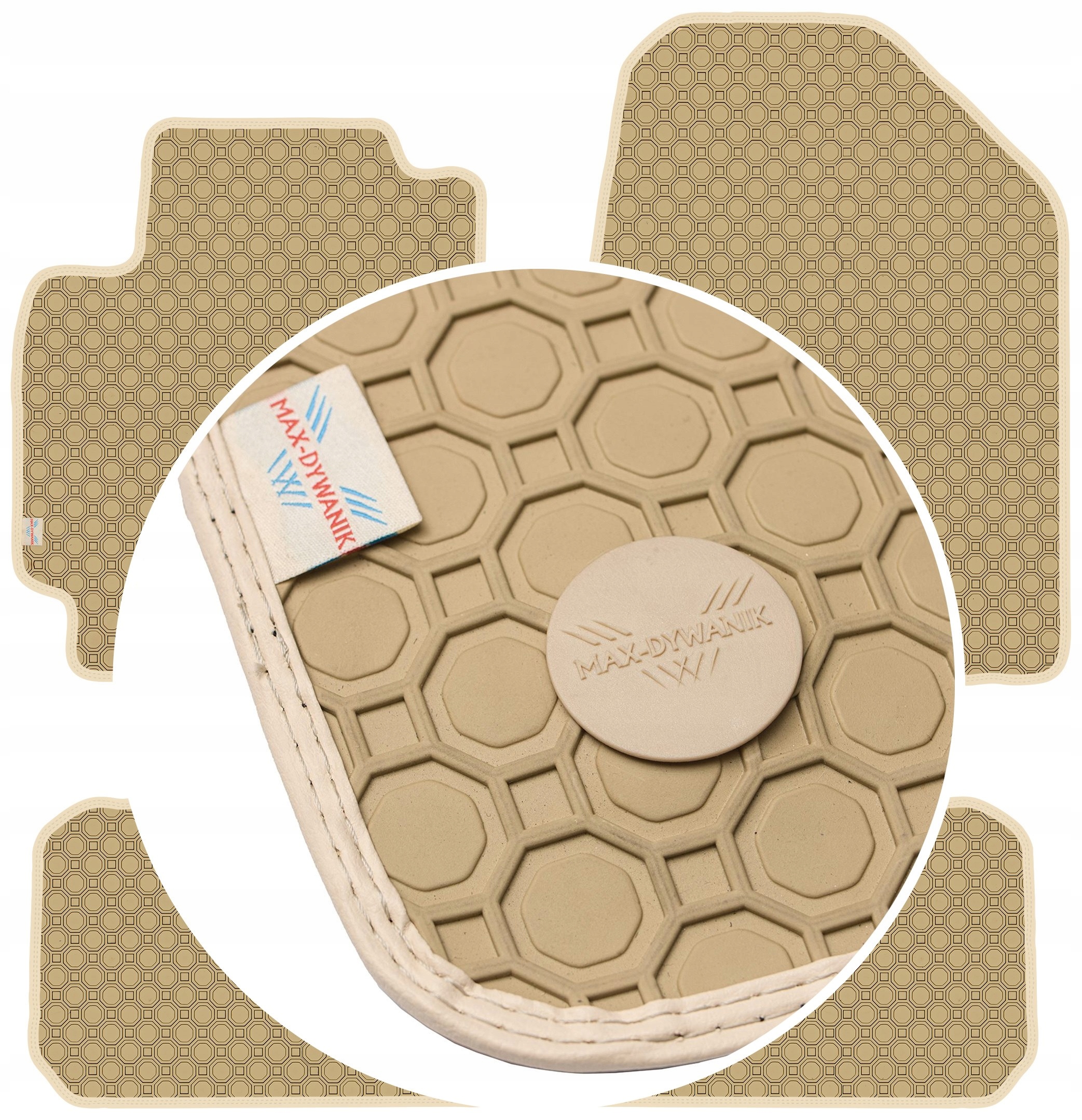 Hyundai Elantra VI 2016-2020 Koberce Béžové