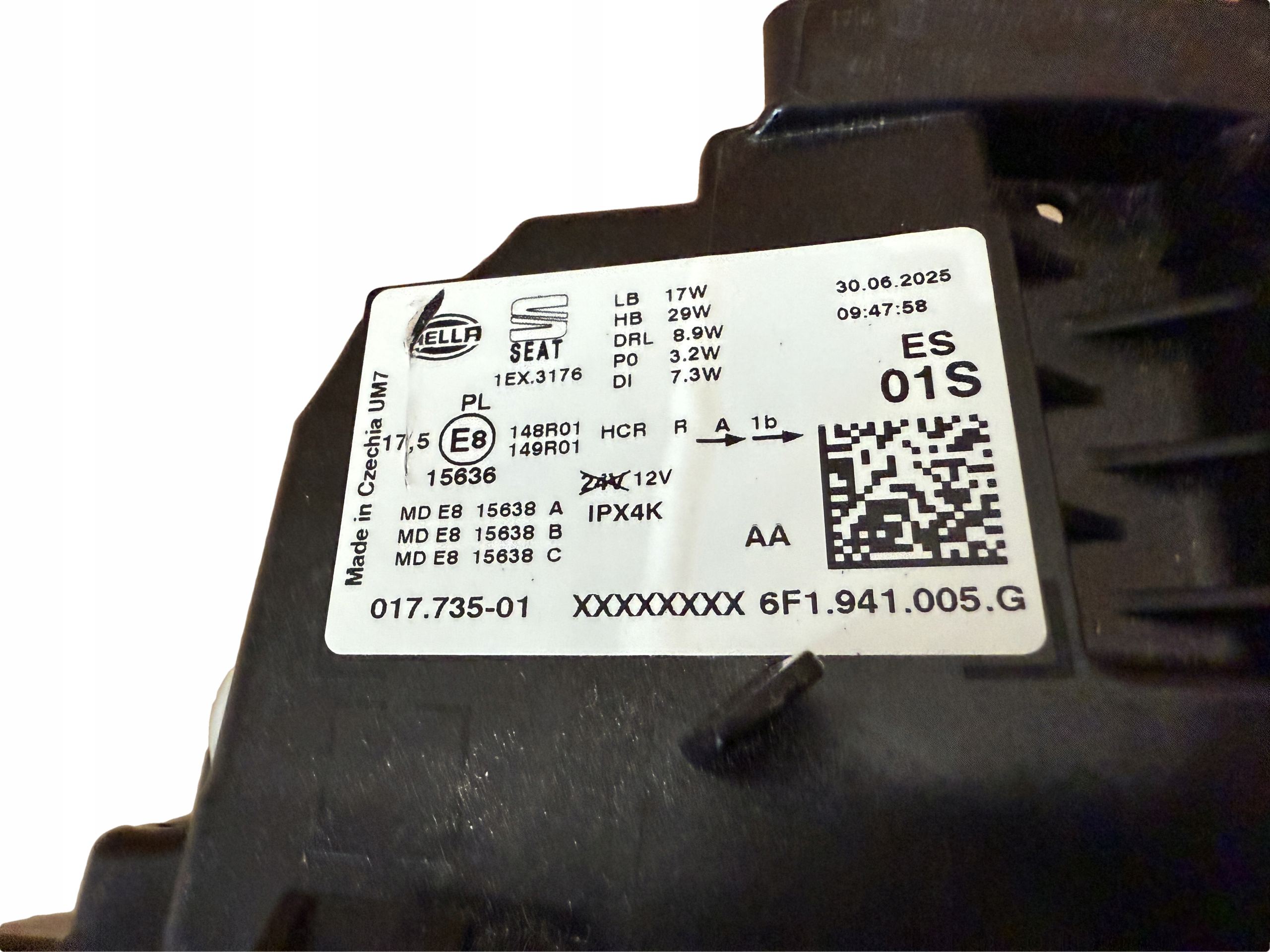 SEAT IBIZA LIFT V 6F1 LIFT light left LED 6F1941005G
