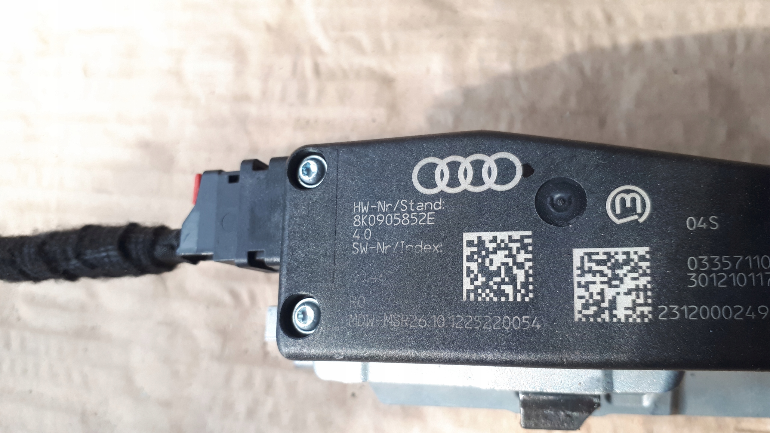 S4 B8 LIFT A4 A5 BLOKADA RYGIEL des Lenkrads 8K0905852E