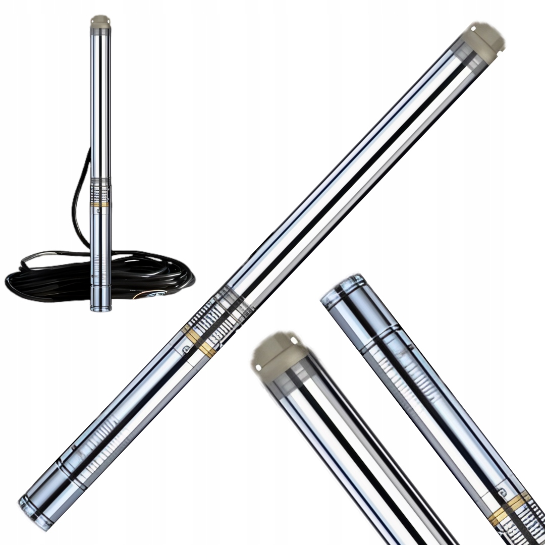 Pompa Głębinowa Do Studni Głębinowej 3,5'' Sc 5-22 105M 125L/MIN 400V Mocna