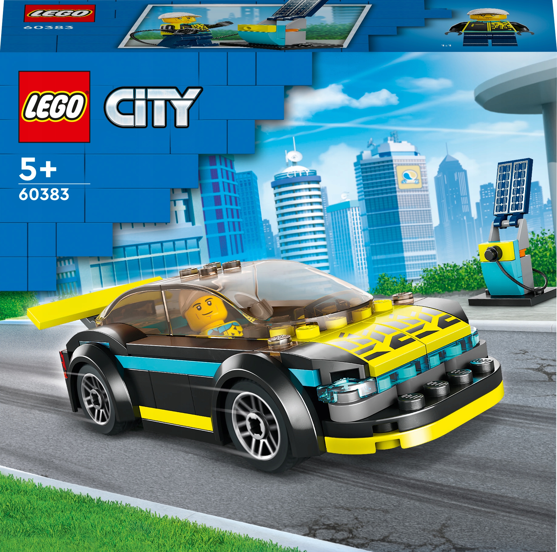 

Lego City Elektryczny samochód sportowy 60383