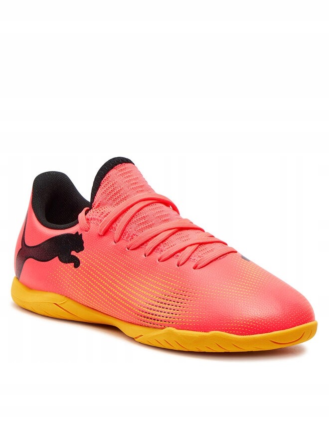 Puma Future 7 Play It Jr Buty Piłkarskie Halowe Młodzieżowe 107739 03 Różo