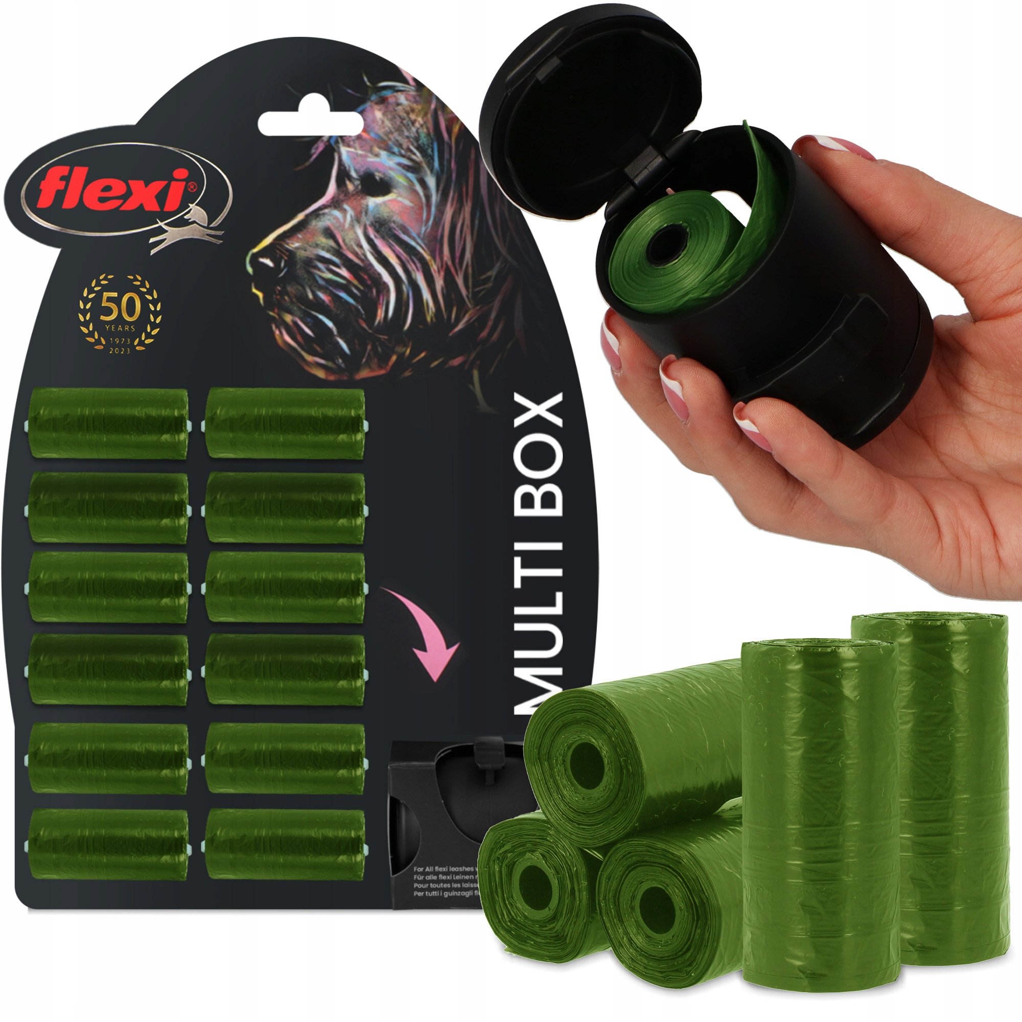 Dávkovač více krabiček Flexi Pouzdro 240x sáčků Foul Hovínka Ps Gg