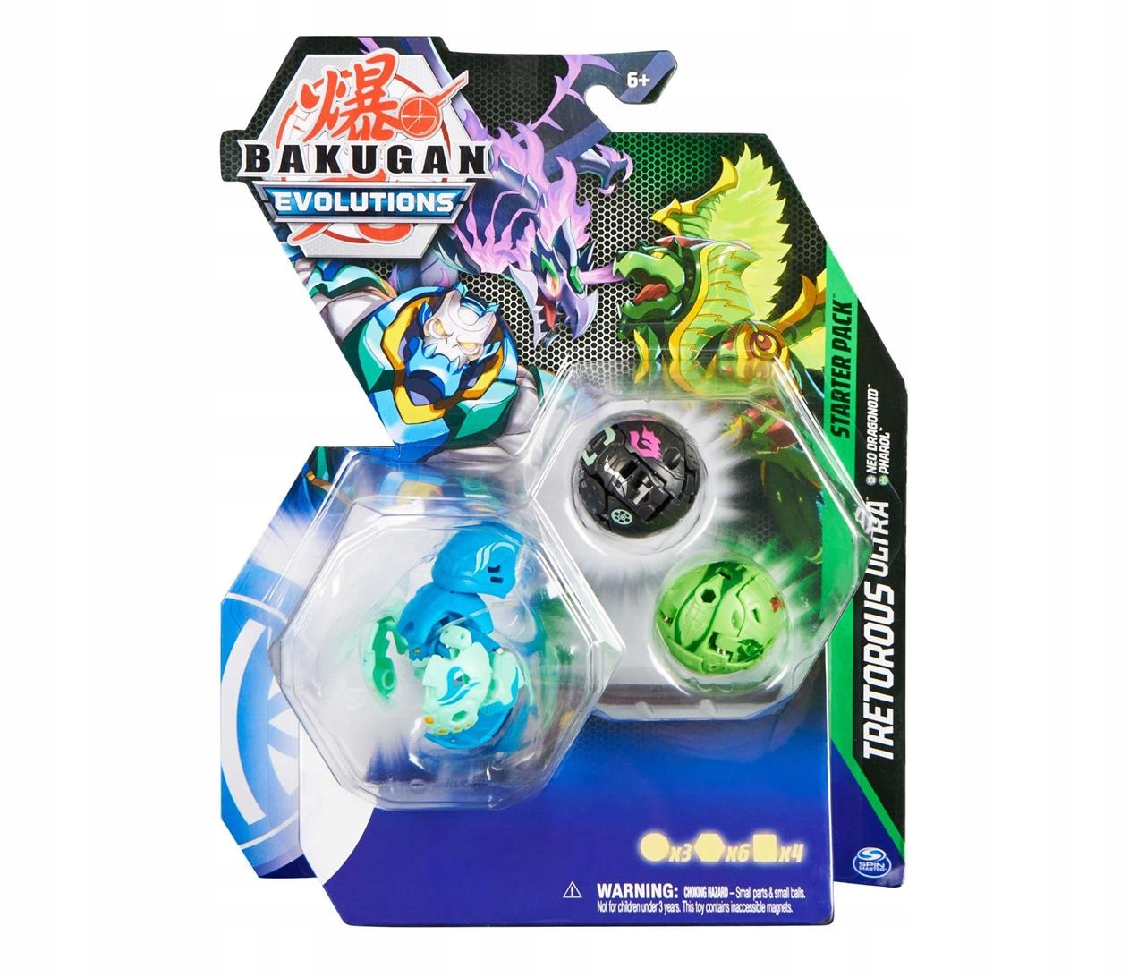 

Spin Master Bakugan Evolustions zestaw startowy 76