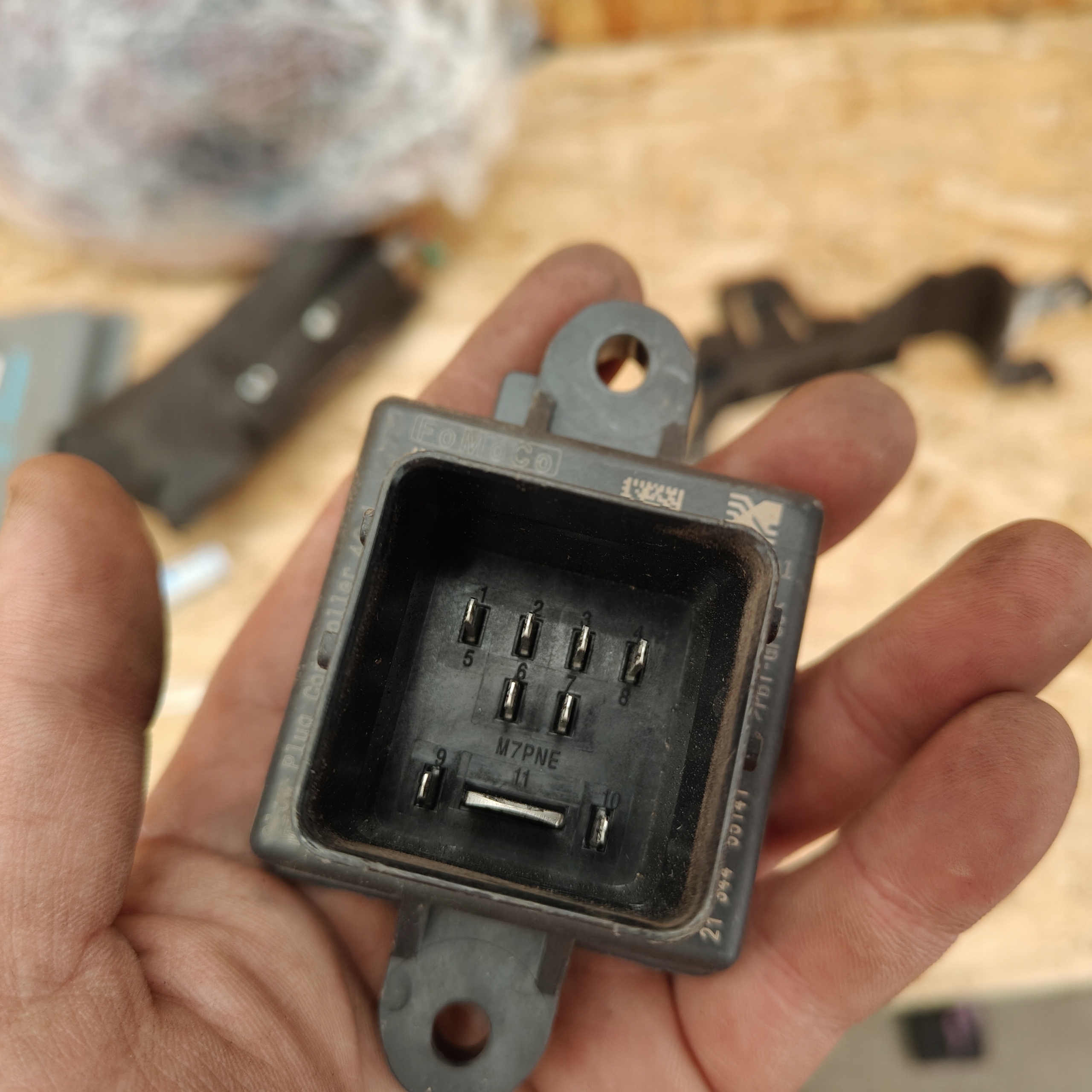 relay plugs ZAROWYCH FORD CUSTOM MK8 LIFT