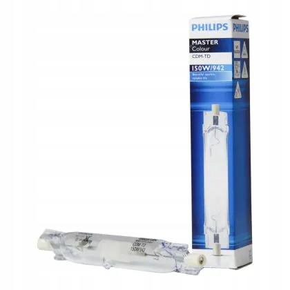 Żarówka metalohalogenowa Philips Cdm-td 150W 942 Rx7s lampa Master 4200K