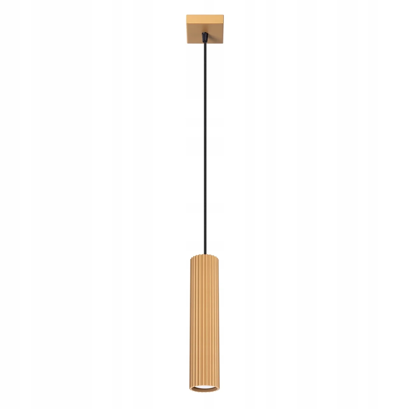 Závěsná lampa zlatá 1xGU10 10W Karbon do kuchyně Sollux Lighting