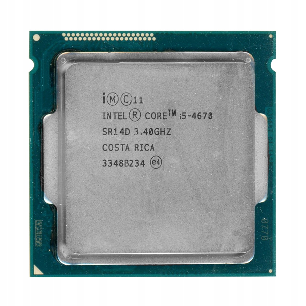 Intel Core i5-4670 7枚セット Intel Core I5 4670 w Procesory CPU