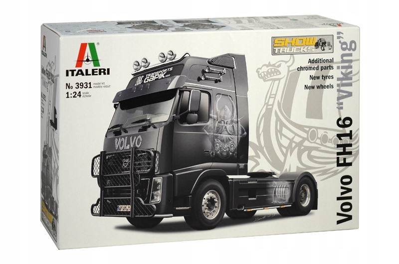 Italeri 3931 Volvo FH-16 XXL "Viking" Auto Měřítko 1/24 Novinka