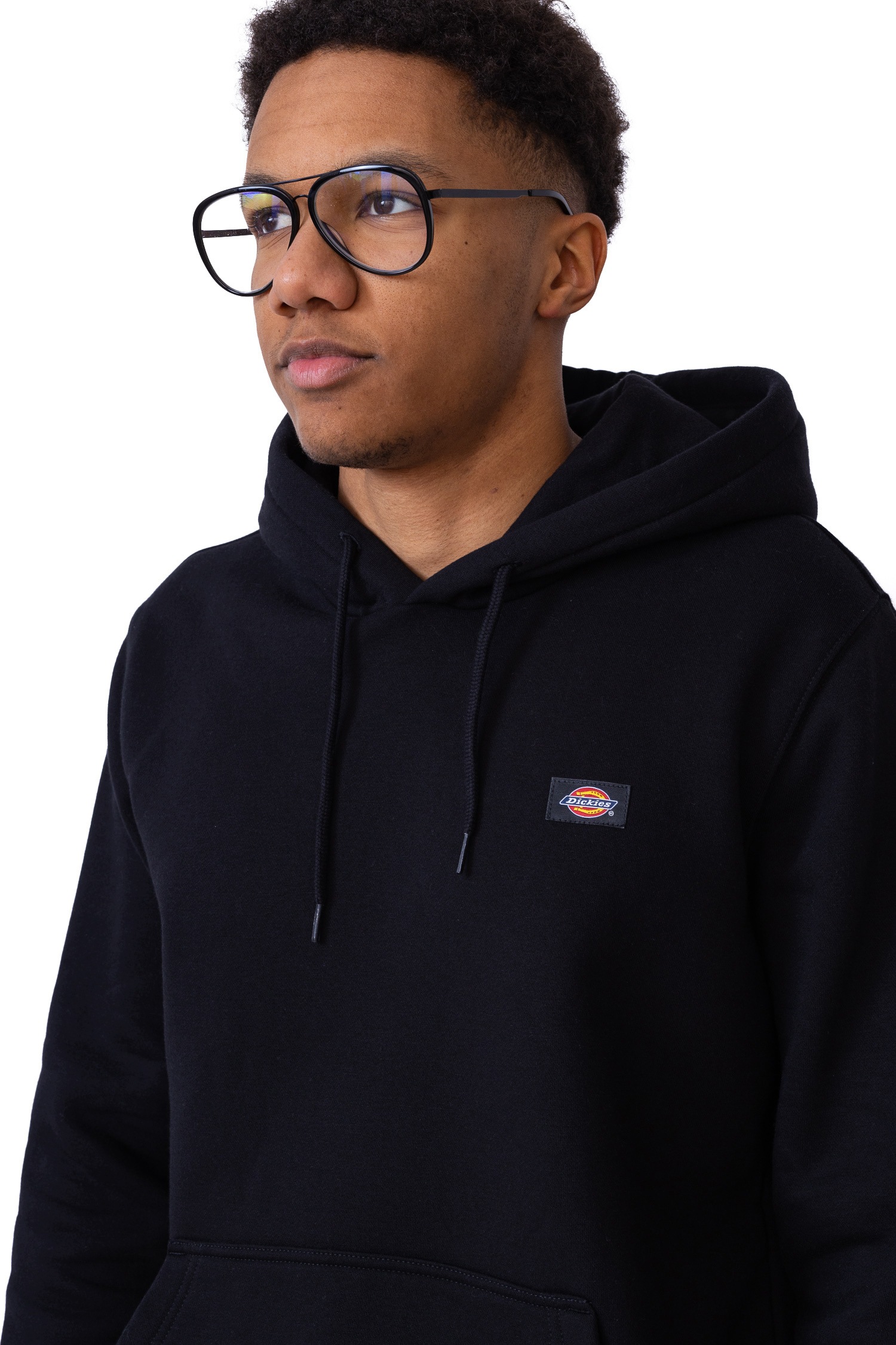 Mikina S Kapucí Dickies Oakport L černá