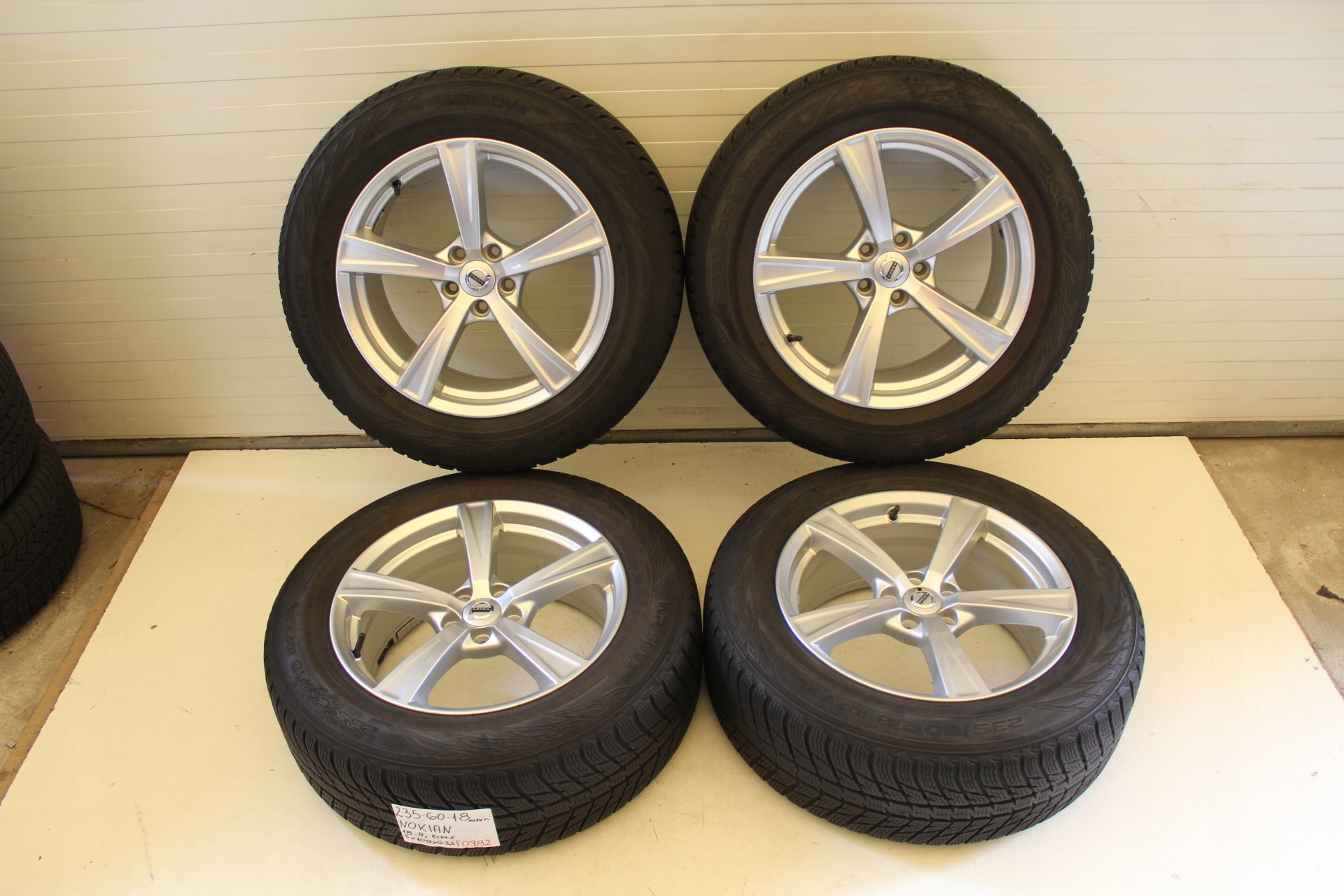 KOŁA ZIMOWE VOLVO V50 S80 S60 XC60 18 5x108 ET42,5 Producent felg Volvo OE