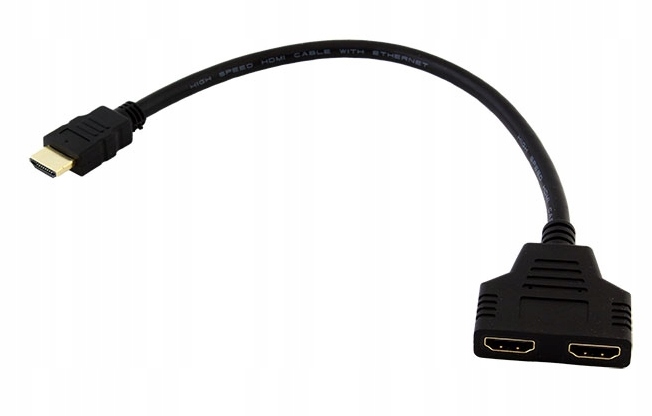 ROZDZIELACZ Rozgałęziacz HDMI na 2 porty (2091a)