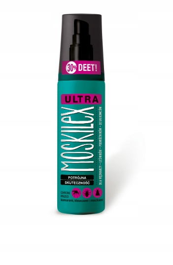 

Moskilex Ultra 90 ml na kleszcze, komary, meszki