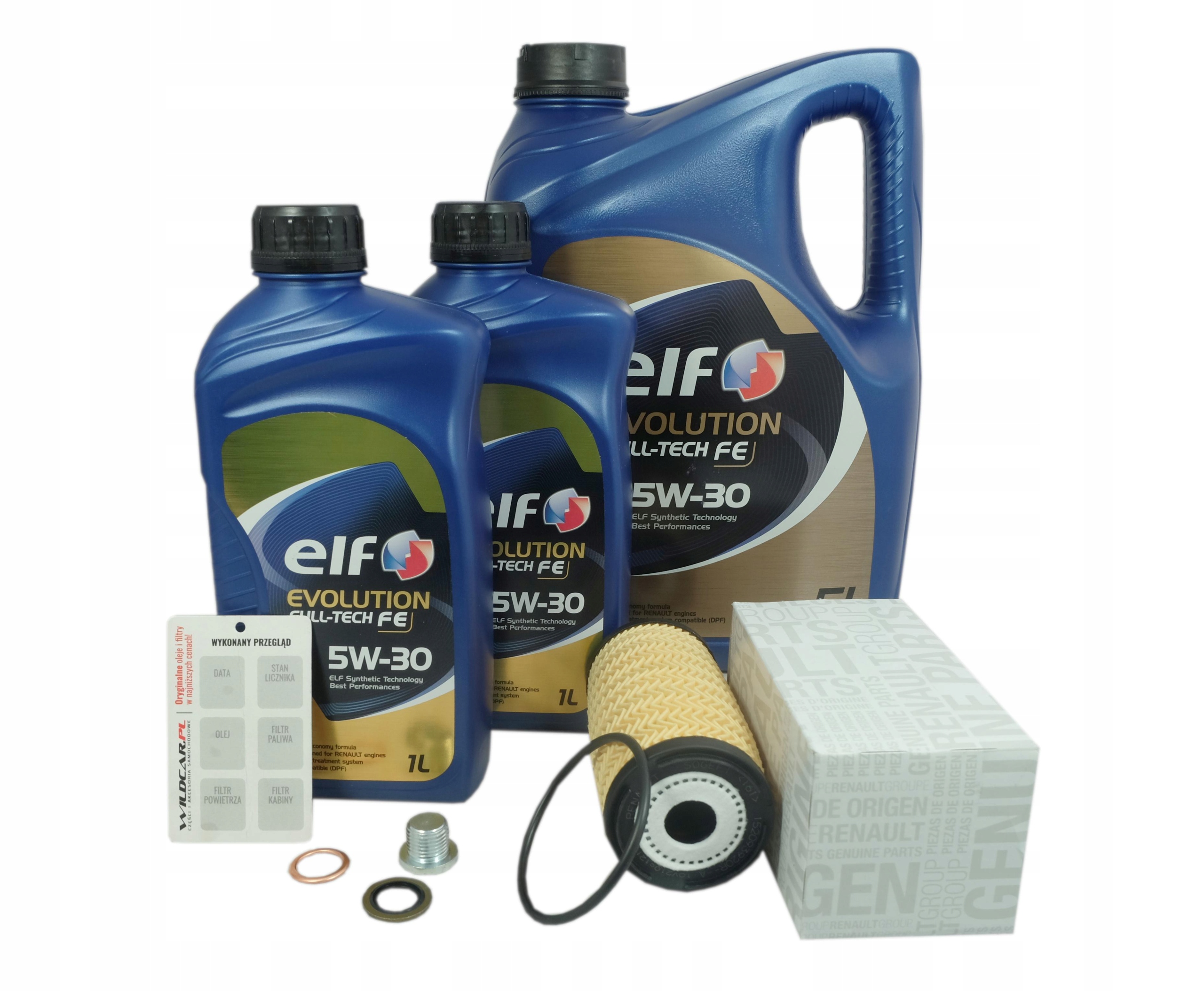Filtr olej 5W30 Total Renault Megane IV 1.6 dCi
