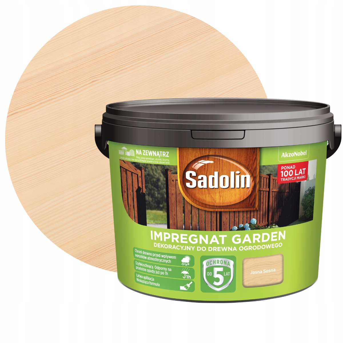 Sadolin Garden Impregnát na dřevo 9L Světlá Borovice