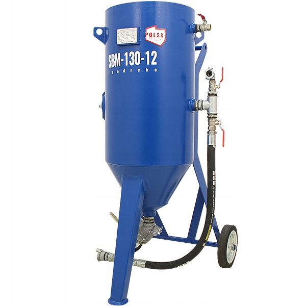 PIASKARKA SYFONOWA POLSKA 130LITRÓW 12 BAR MOBILNA SYFONOWA + ZESTAW BHP Marka Land Reko