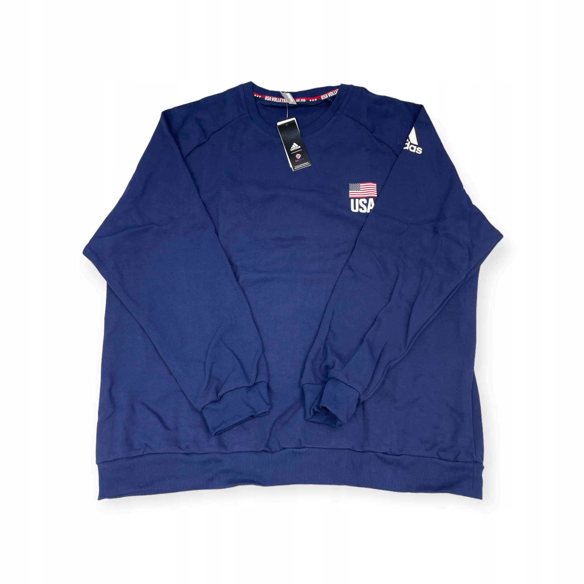 Mikina přes hlavu pánská modrá Volleyball Usa 3XL