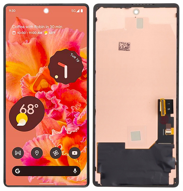 Oled displej pro Google Pixel 6 LCD displej Rámeček