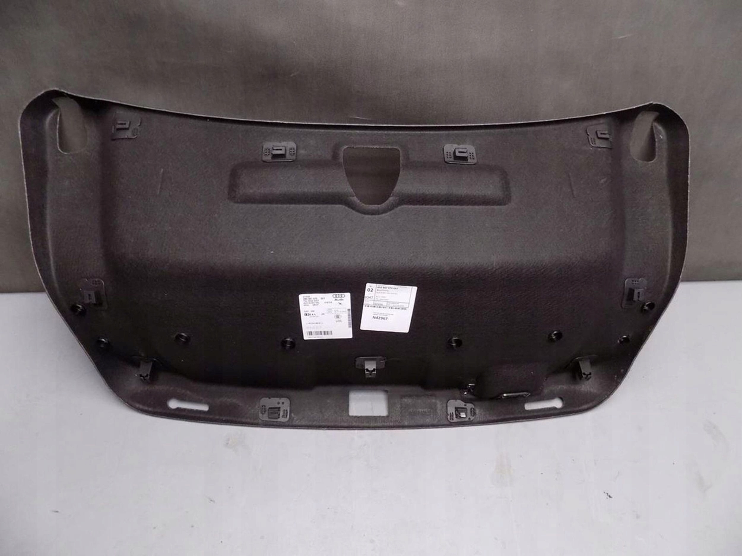 AUDI A8 4N D5 upholstery bonnet boot 4N0867975