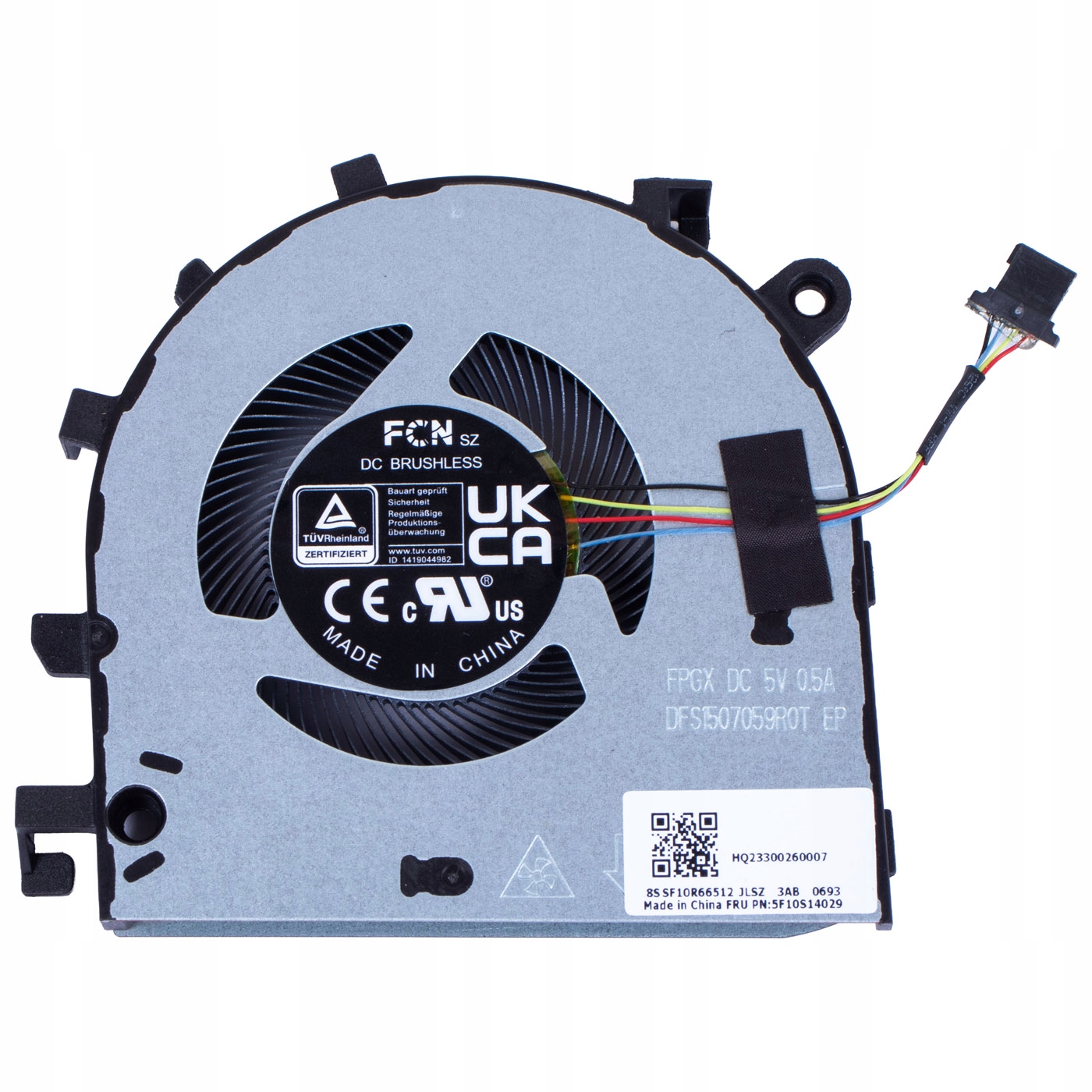 Wentylator grafiki Lenovo ThinkBook 14 G4+ Gpu uklad chłodzenia