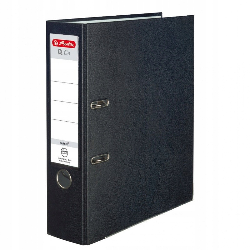 

Herlitz Segregator Biurowy A4 8cm Czarny Porządny!