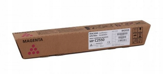 Toner Ricoh Mp C2550 841198 841210 842059 842471 Originál purpurový