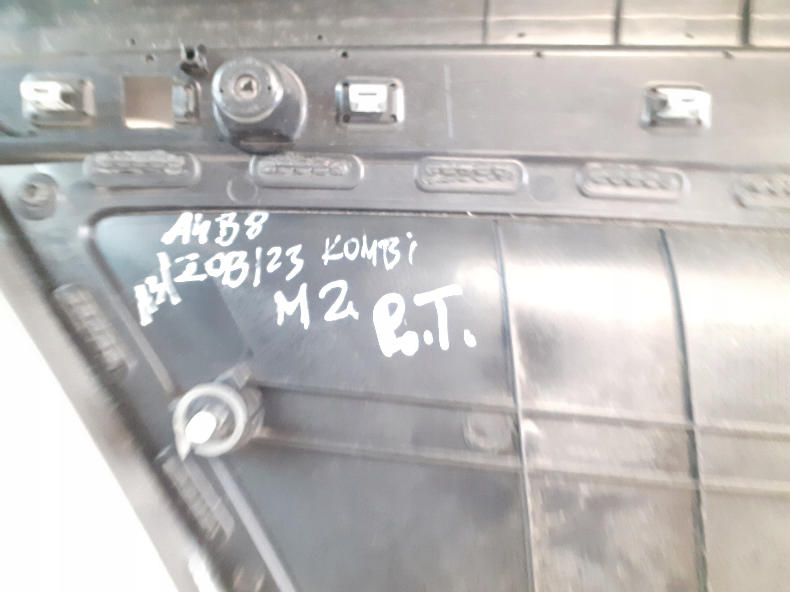 side upholstery door Audi A4 B8 AVANT right rear part