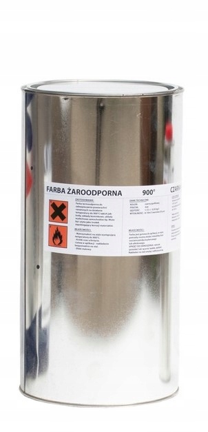

Farba Kominkowa Lakier Żaroodporna 5L Trwała